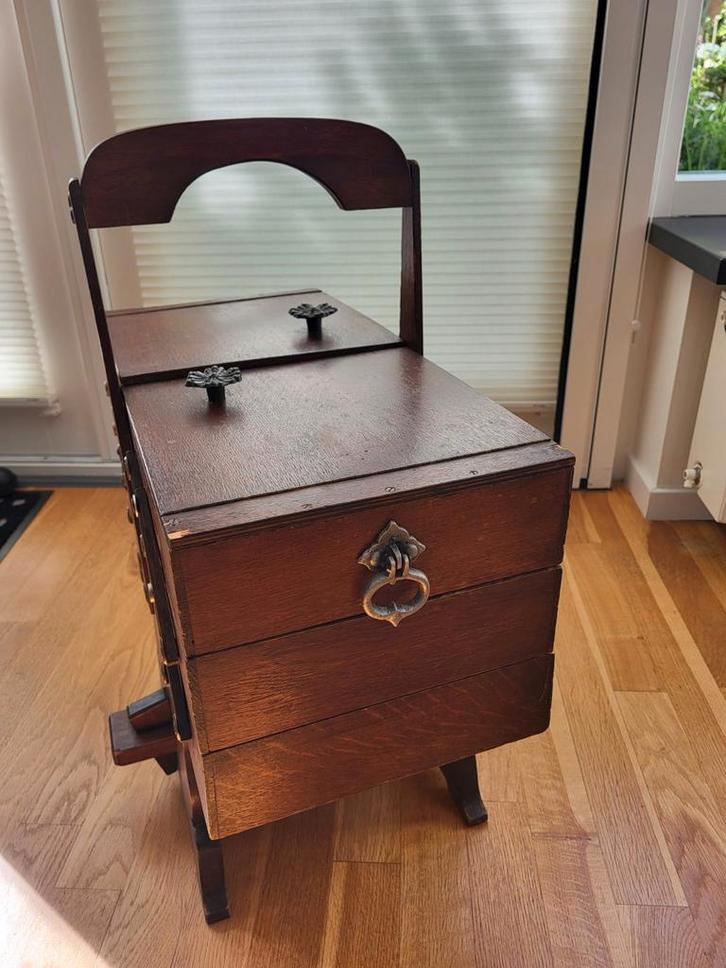 Houten Naaidoos, Hobby en Vrije tijd, Naaien en Fournituren, Nieuw, Ophalen