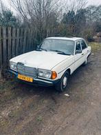 Mercedes-Benz w123 1978 Wit, Auto's, Wit, 1200 kg, Sedan, Te koop
