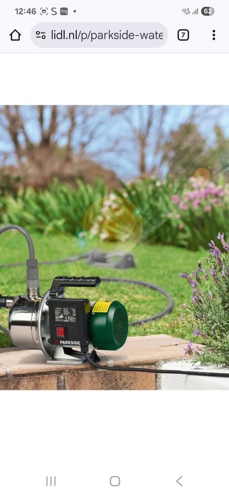 Te koop waterpomp, Tuin en Terras, Waterpompen, Nieuw, Elektrisch, Dompelpomp, Ophalen of Verzenden