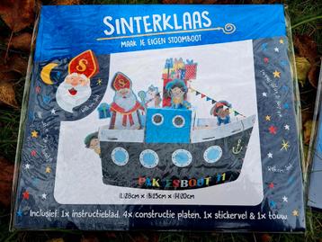Sinterklaas Stoomboot Knutselpakket - Nieuw! beschikbaar voor biedingen