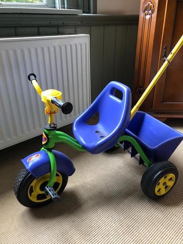 driewieler met duwstang beschikbaar voor biedingen