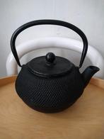 Gietijzeren bredemeijer theepot met zeef, Ophalen of Verzenden, Overige materialen, Overige stijlen, Overige typen