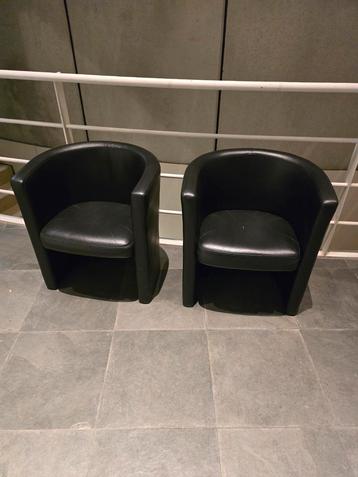 9 Zwarte Fauteuils beschikbaar voor biedingen