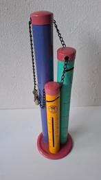 Vintage piekpijp spaarpot, Ophalen of Verzenden, Gebruikt, Metaal of Blik, Overige thema's