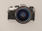 Olympus OM10 met Tokina AT-X 28-85MM  lens, manual adapter, Ophalen, Gebruikt, Spiegelreflex, Olympus