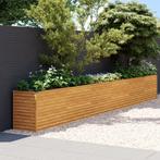 AANBIEDING | Plantenbak verhoogd 578 x 50 x69 cm cortenstaal, Tuin, 100 cm of meer, Verzenden, Rond