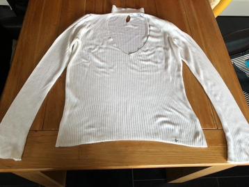 Witte Guess trui, maat L beschikbaar voor biedingen