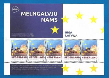 Pers. Postzegelvel Europa  Melngalvju Nams Riga, Letland beschikbaar voor biedingen