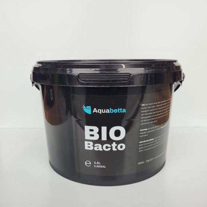 Aquabetta Bio Bacto 2,5L - Gevriesdroogde bacteriën, Tuin en Terras, Vijver-toebehoren, Nieuw, Overige typen, Ophalen of Verzenden