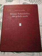 Kleine Schoolatlas der gehele aarde - 1960, Boeken, Ophalen of Verzenden, Zo goed als nieuw, 1800 tot 2000, Wereld