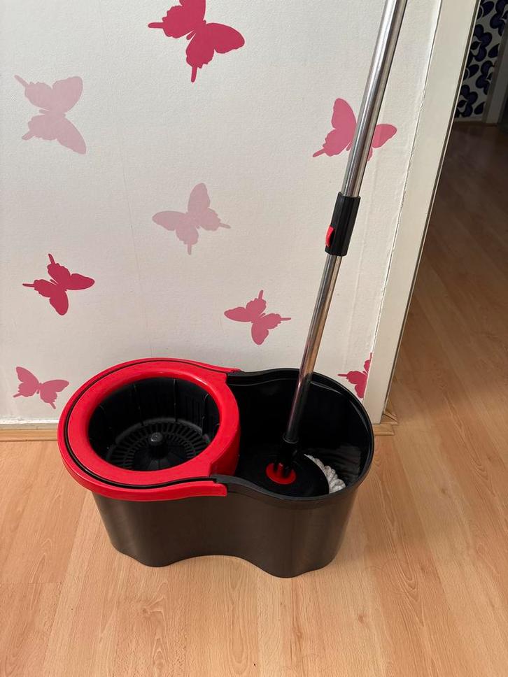 Dirt Devil Mopset met emmer en uitwringer, Huis en Inrichting, Schoonmaakartikelen, Dweilemmer, -bak, of -wagen, Ophalen