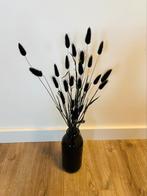 Vaas met gedroogde hazenstaart - 70cm, Ophalen, Zo goed als nieuw