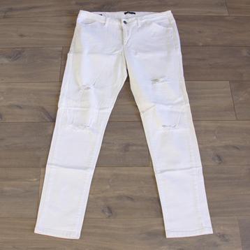 Mooie SuperTrash Ripped Broek Wit Skinny - 97 (W33) € 40,- beschikbaar voor biedingen