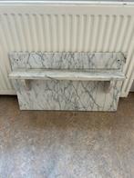 Marmeren wastafel achterkant, Ophalen, Gebruikt