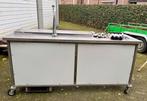 Biertap-Tapinstallatie 2000x650 hoog 975 RVS met koeling, Zakelijke goederen, Horeca | Keukenapparatuur, Ophalen, Gebruikt, Koelen en Vriezen