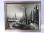 TOPWERK John Bevort 1917-1996. Stadsgezicht Amsterdam, Antiek en Kunst, Kunst | Schilderijen | Klassiek, Verzenden
