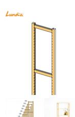 Lundia variozijstuk 208x40 regulier gelakt, Ophalen, Gebruikt