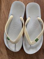 BRASIL havaianas witte dames slippers, Kleding | Dames, Badmode en Zwemkleding, Verzenden, Gedragen, Wit, Overige typen