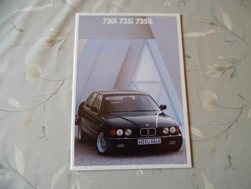 BMW 7 serie 1988, Boeken, Auto's | Folders en Tijdschriften, Zo goed als nieuw, BMW, Verzenden