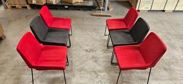 Eettafel / vergadertafel stoelen set 6st beschikbaar voor biedingen