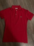 Rode Lacoste Polo Maat M, Ophalen of Verzenden, Zo goed als nieuw, Maat 48/50 (M), Rood