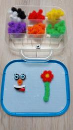 Bunchems in koffertje, Kinderen en Baby's, Speelgoed | Educatief en Creatief, Ophalen of Verzenden, Zo goed als nieuw