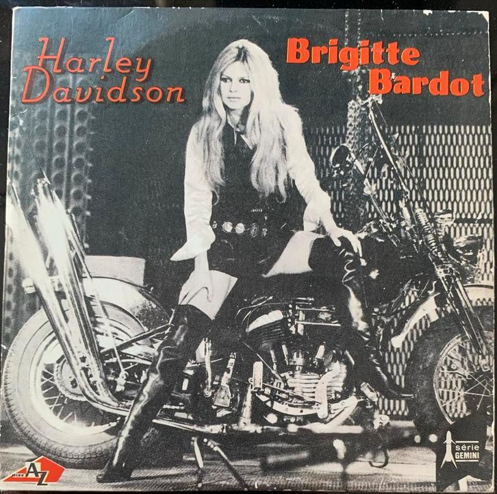 Brigitte Bardot - Harley Davidson / Contact - CD Single, Cd's en Dvd's, Vinyl Singles, Gebruikt, Single, Pop, Overige formaten