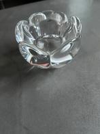 Royal Copenhagen of Denmark "Lotus" kristallen kaarshouder, Antiek en Kunst, Antiek | Glas en Kristal, Ophalen of Verzenden