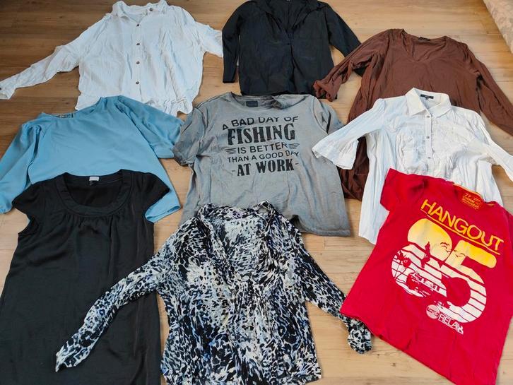 Dames kleding pakket XL - 9 stuks, Kleding | Dames, Dames-kledingpakketten, Gedragen, Maat 46/48 (XL) of groter, Ophalen of Verzenden