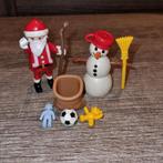 Playmobil 4890 Kerstman met sneeuwpop., Kinderen en Baby's, Speelgoed | Playmobil, Gebruikt, Ophalen of Verzenden
