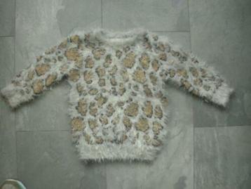 Trui met dieren print, maat 104 (qwe) beschikbaar voor biedingen