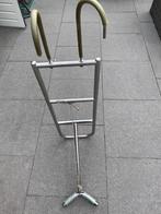 RVS trap, Doe-het-zelf en Verbouw, Ladders en Trappen, Ophalen, Zo goed als nieuw, Trap, Minder dan 2 meter