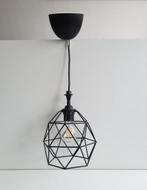 Draadlamp plafondlamp IKEA Hemma (20 cm) + LED-lamp 4W, Minder dan 50 cm, Ophalen of Verzenden, Zo goed als nieuw