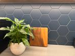 Tonalite Lingotti Hexagon Navy Blauw wandtegels, Doe-het-zelf en Verbouw, Tegels, Ophalen, Overige materialen, Wandtegels, Minder dan 5 m²