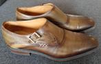 Bruine instappers met gesp Nils maat 41, Kleding | Heren, Bruin, Nieuw, Ophalen of Verzenden, Gespschoenen
