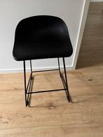 Barkrukken zwart, Hay look a like, Huis en Inrichting, Barkrukken, Kunststof, Gebruikt, 60 tot 90 cm, Ophalen of Verzenden