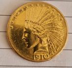 Gouden  indian head 1910, Ophalen of Verzenden, Noord-Amerika, Losse munt, Goud