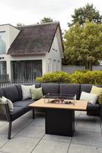 Cosiloft 120 relax dining black met teak loungeset, Ophalen, Nieuw