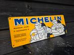 🏎🏎 Vintage Michelin Reclamebord Frankrijk, Verzamelen, Reclamebord, Gebruikt, -, -