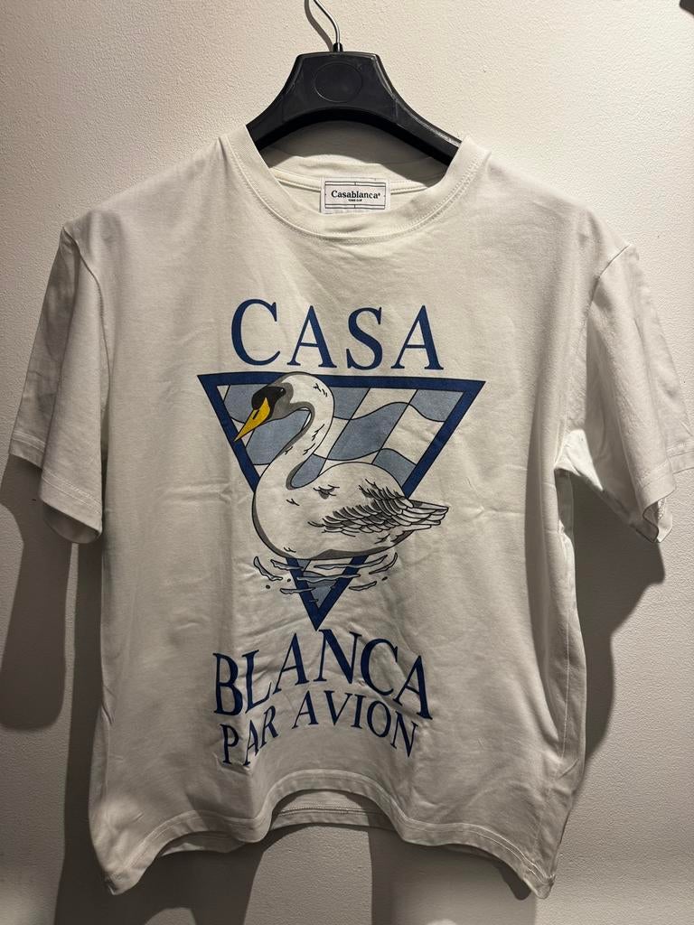 Wit Casa Blanca Shirt (Maat S), Ophalen of Verzenden, Zo goed als nieuw