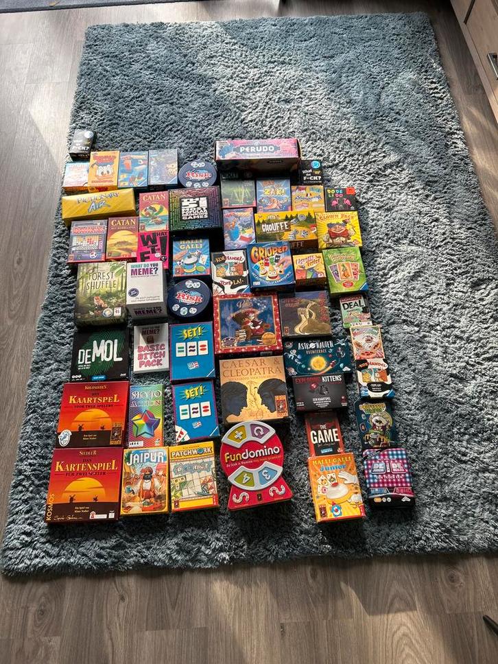 Grote collectie gezelschapsspellen, Hobby en Vrije tijd, Gezelschapsspellen | Bordspellen, Gebruikt, Een of twee spelers, Reisspel