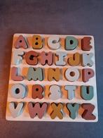 Houten Letter Puzzel ABC, Ophalen, Zo goed als nieuw, Taal en Lezen