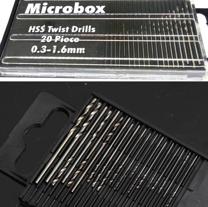 20 stuks mini spiraalboren voor micro handboor, Hobby en Vrije tijd, Knutselen, Nieuw, Materiaal, Ophalen of Verzenden