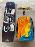 F-One Bandit 9m + Brunotti Onyx 136x40 + F-One Bar, Watersport en Boten, Kitesurfen, Ophalen, Gebruikt, Kitesurf-set, Twintip