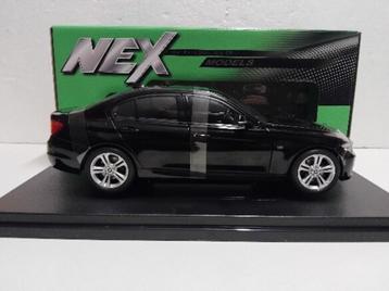 BMW 335 sedan 4drs pianoblack Nex Welly Metal 1:18 KRD beschikbaar voor biedingen