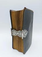 Bijbel met zilveren slot R. van der Wolde, Meppel, 1810, Verzenden, Zilver