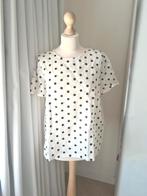 MAX MARA LINNEN/RAMIE TOP/BLOUSE, Maat 38/40 (M), Verzenden, Wit, Max Mara