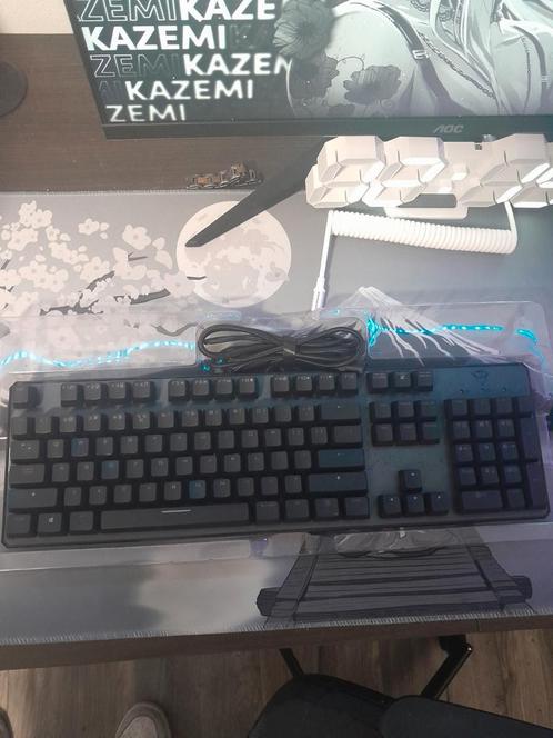 GXT 865 Asta - Gaming Toetsenbord - Mechanisch - Qwerty - Zw, Computers en Software, Toetsenborden, Gebruikt, Qwerty, Bedraad
