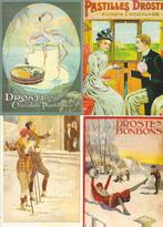 6 prachtige nostalgische Droste Kaarten in prigineel Mapje, Verzamelen, Verzenden, Zo goed als nieuw, Overige typen