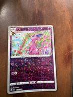 Zeldzame Espeon Pokemon kaart - Foil!, Ophalen, Zo goed als nieuw, Losse kaart, Foil